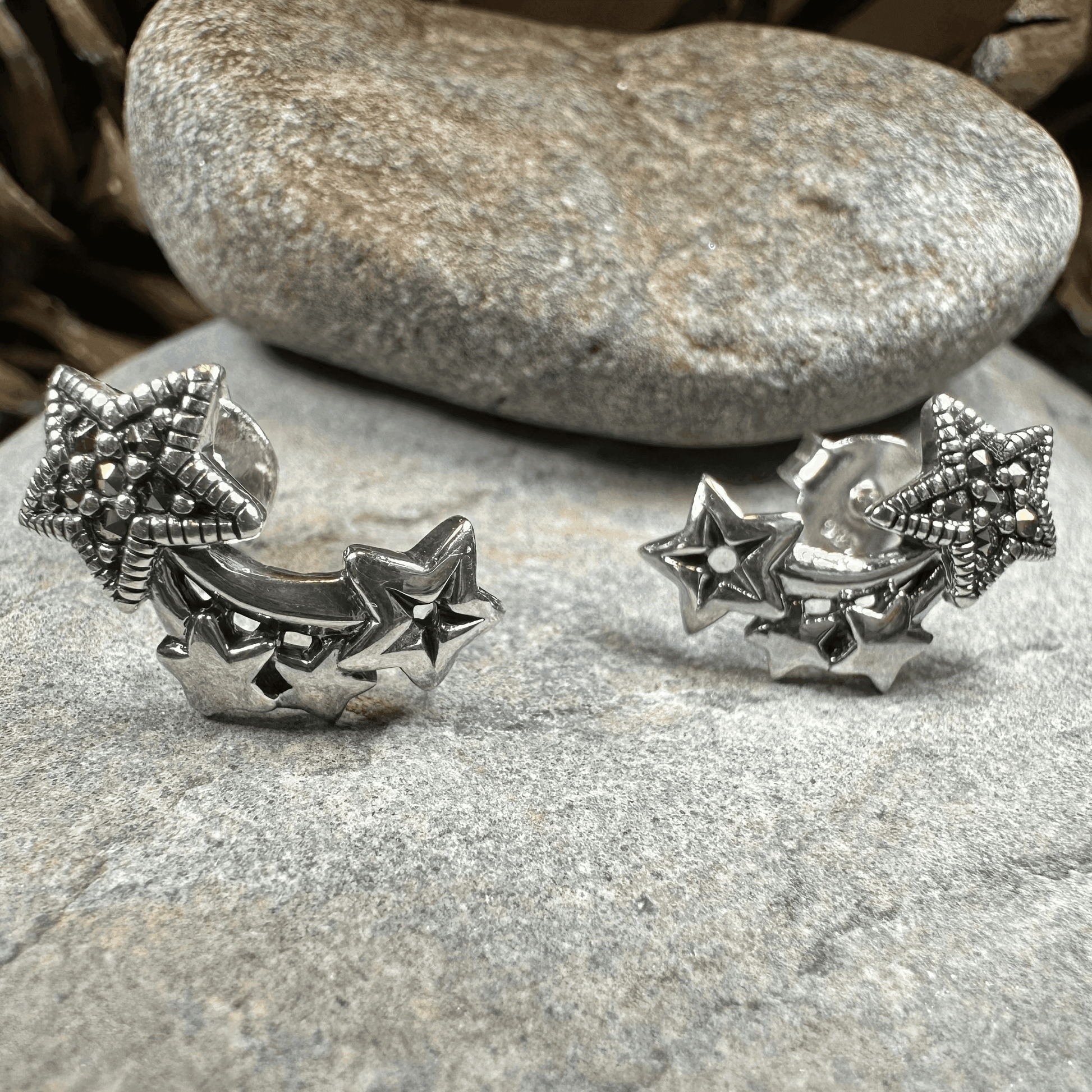 Garbo Shooting Star Post Earrings - 