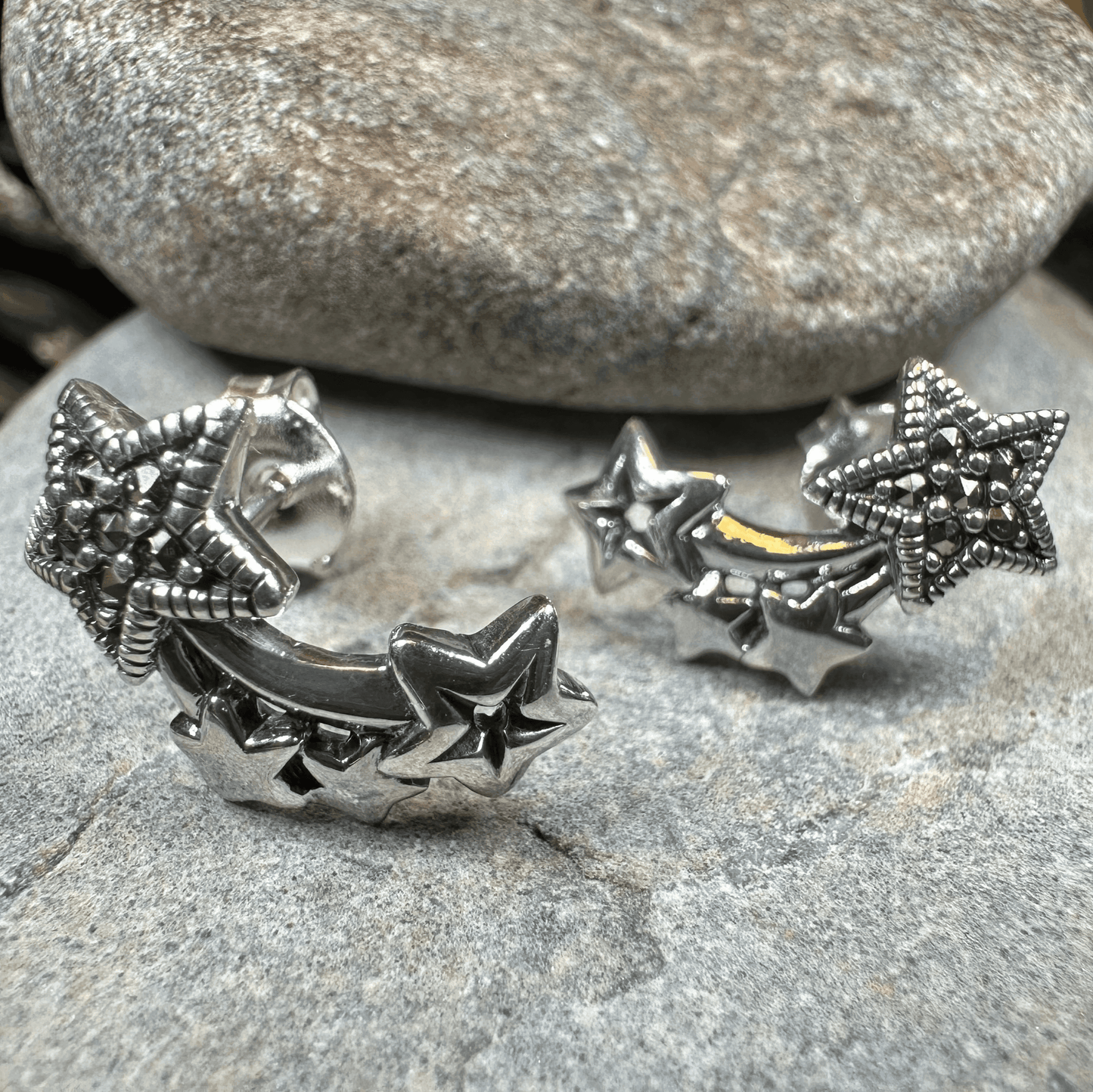 Garbo Shooting Star Post Earrings - 