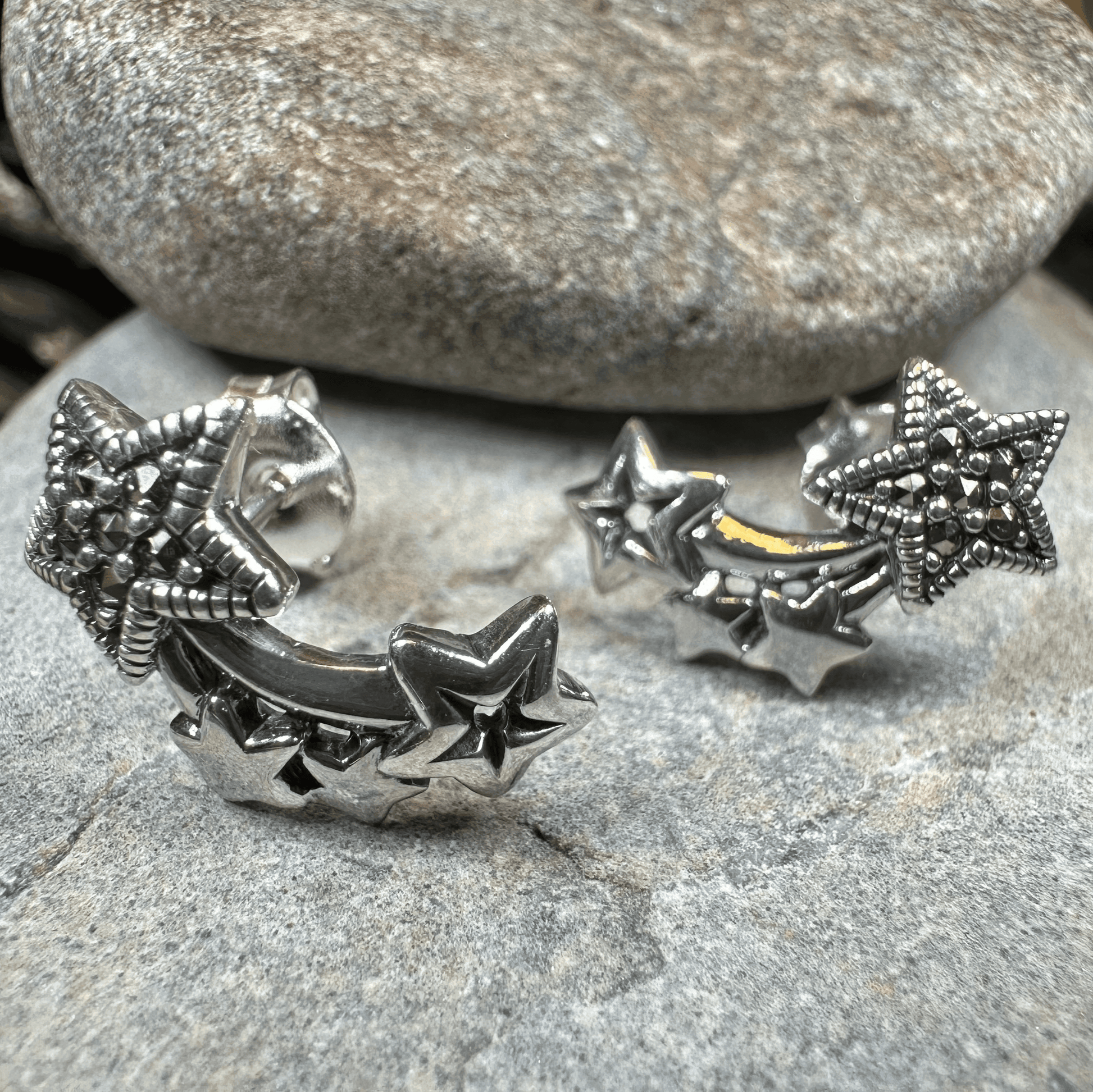 Garbo Shooting Star Post Earrings - 