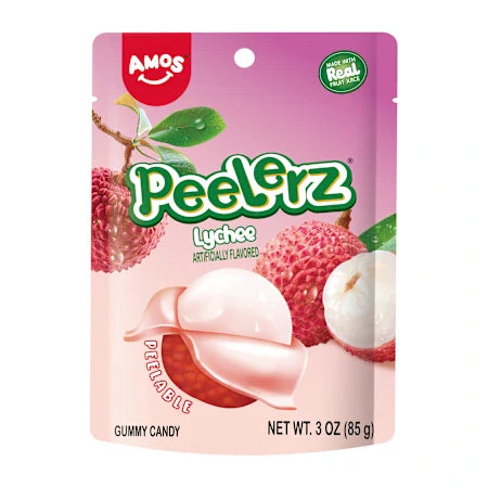 Amos Peelerz - Gummy Lychee (3oz)