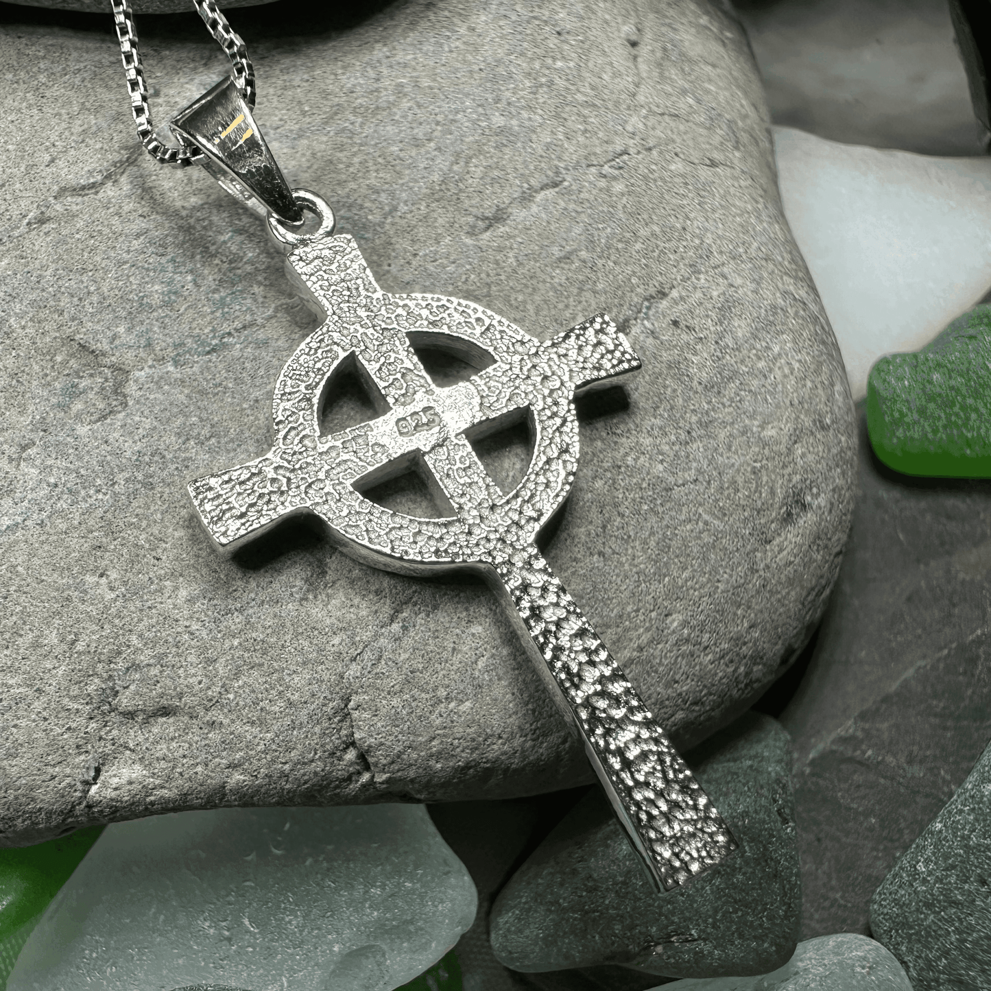 Venetia Celtic Cross Necklace - 18