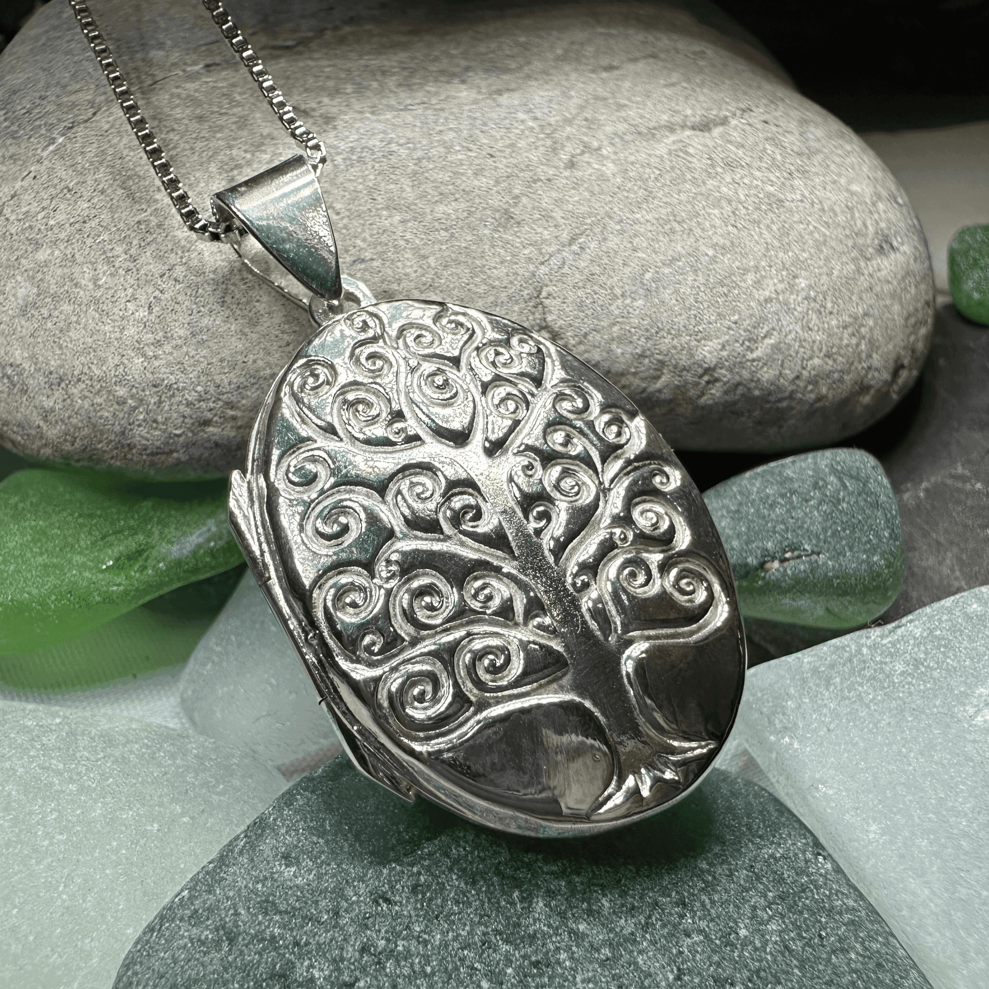 Locket Tree of Life Necklace - 