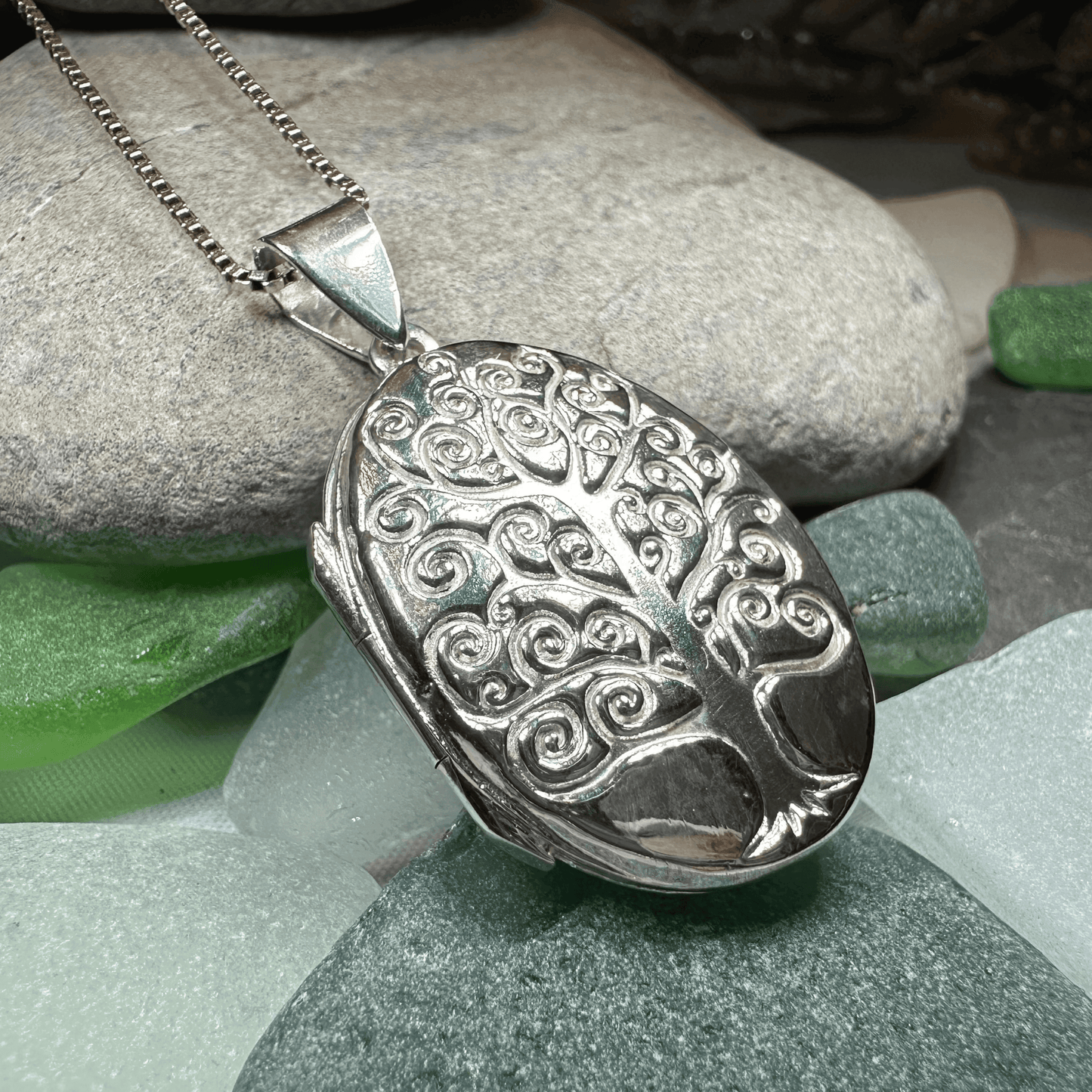 Locket Tree of Life Necklace - 