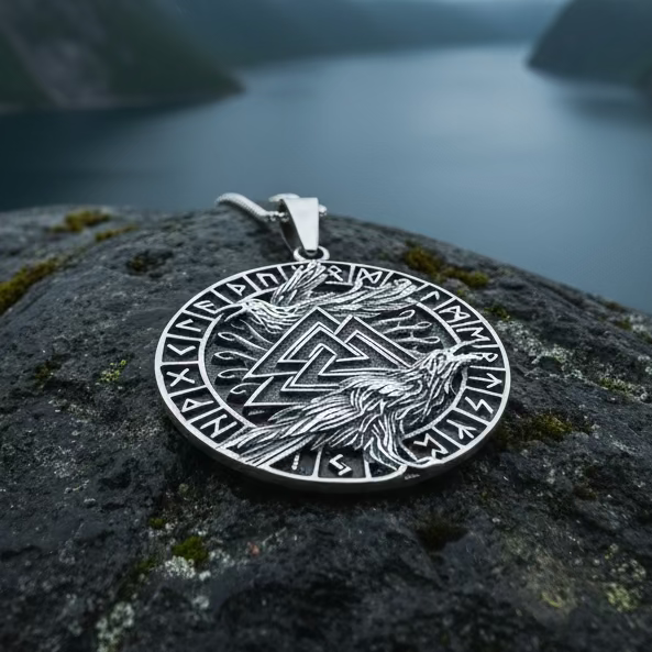 Skorr Raven Necklace