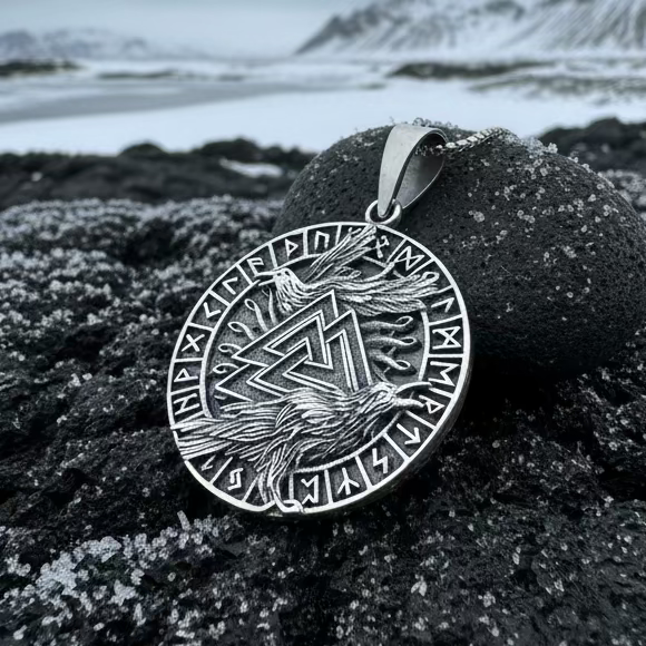 Skorr Raven Necklace