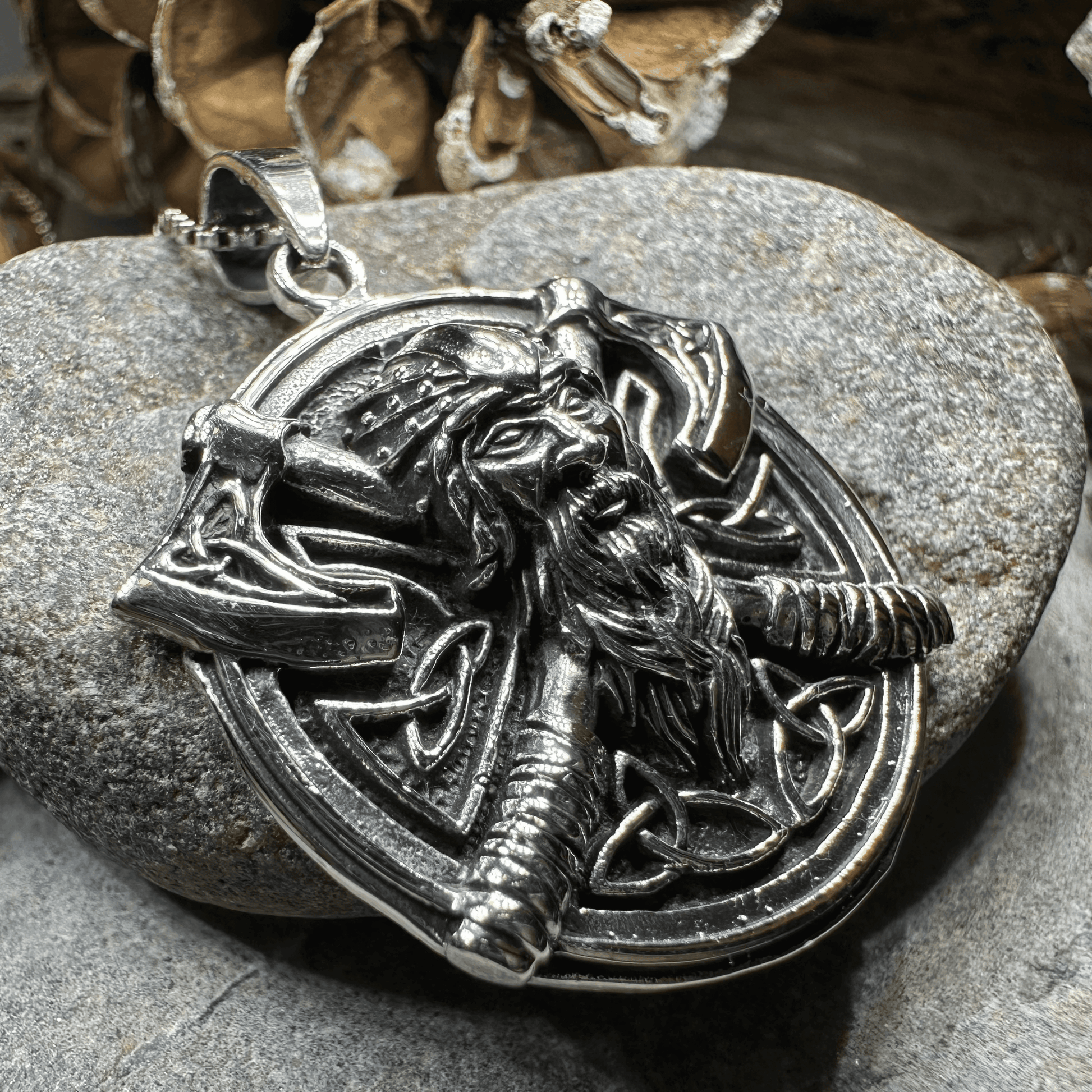 Uthred Viking Warrior Necklace - 18