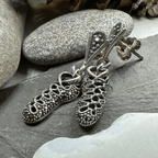 Marcasite Ghillies Irish Dance Earrings - 