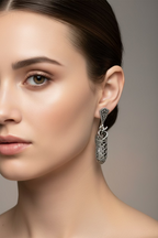 Marcasite Ghillies Irish Dance Earrings