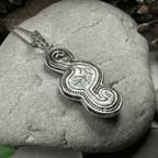 Crescendo Music Note Necklace - 