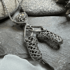 Marcasite Ghillies Irish Dance Necklace - 