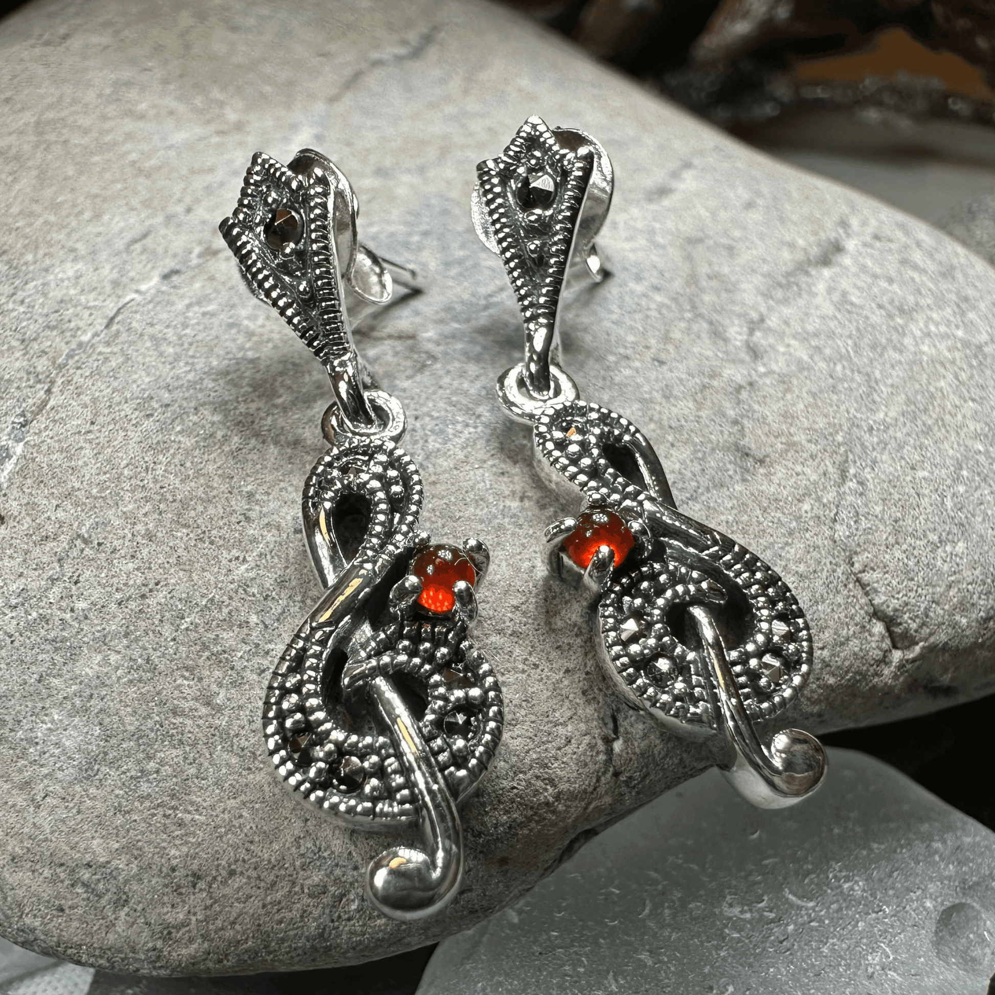 Rhapsody Music Note Earrings - 
