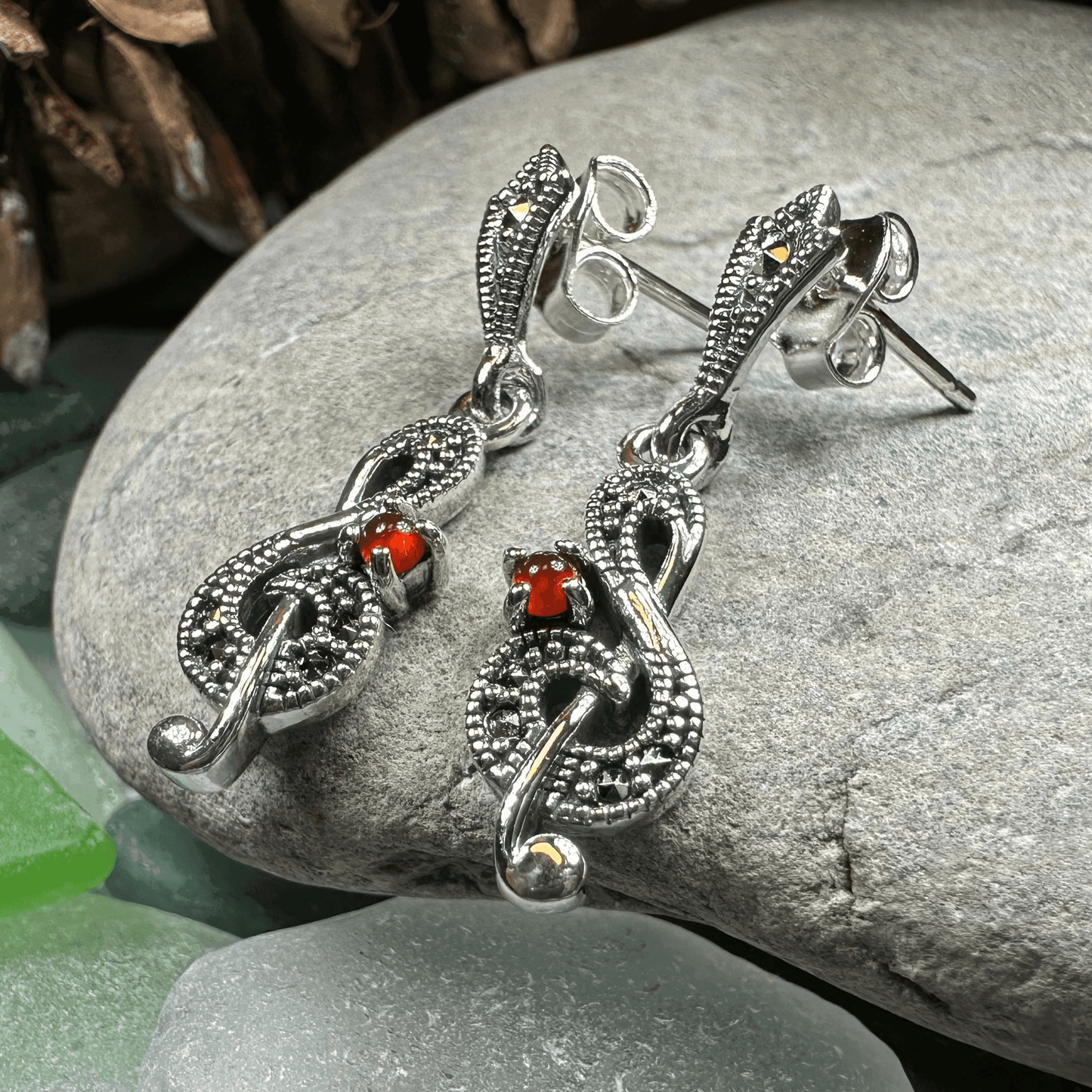 Rhapsody Music Note Earrings - 