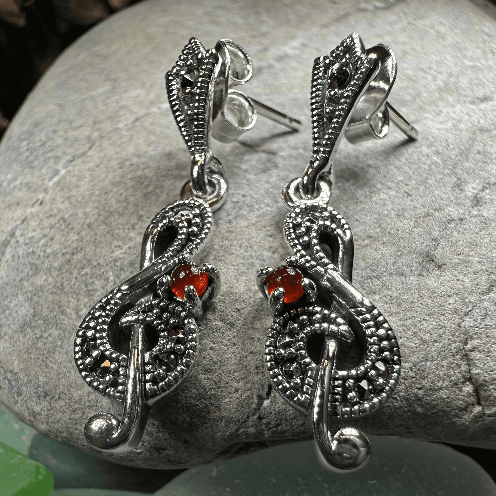 Rhapsody Music Note Earrings - 