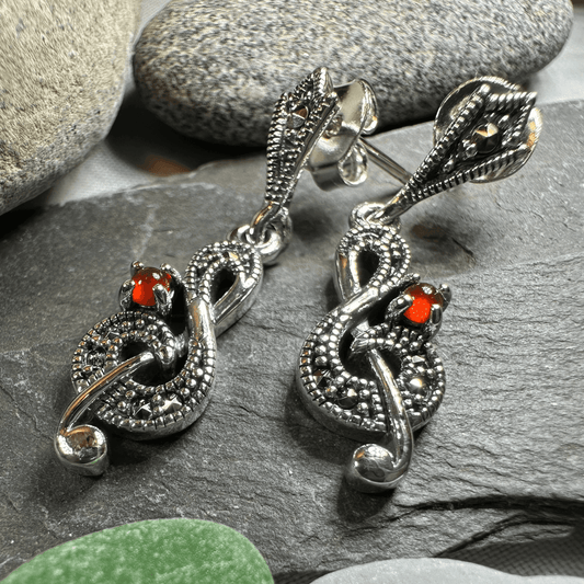 Rhapsody Music Note Earrings - 