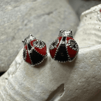 Lucky Ladybug Earrings - 