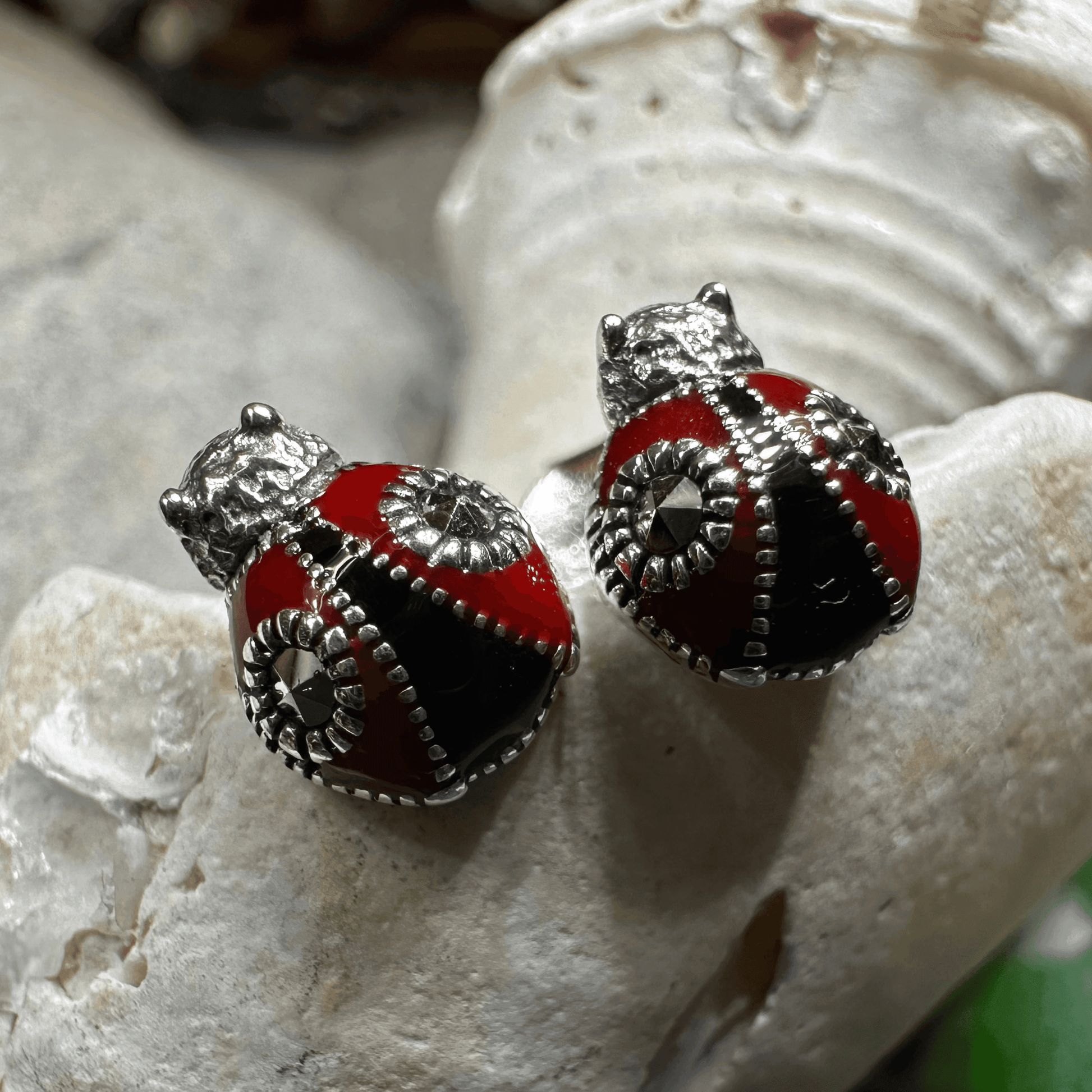 Lucky Ladybug Earrings - 
