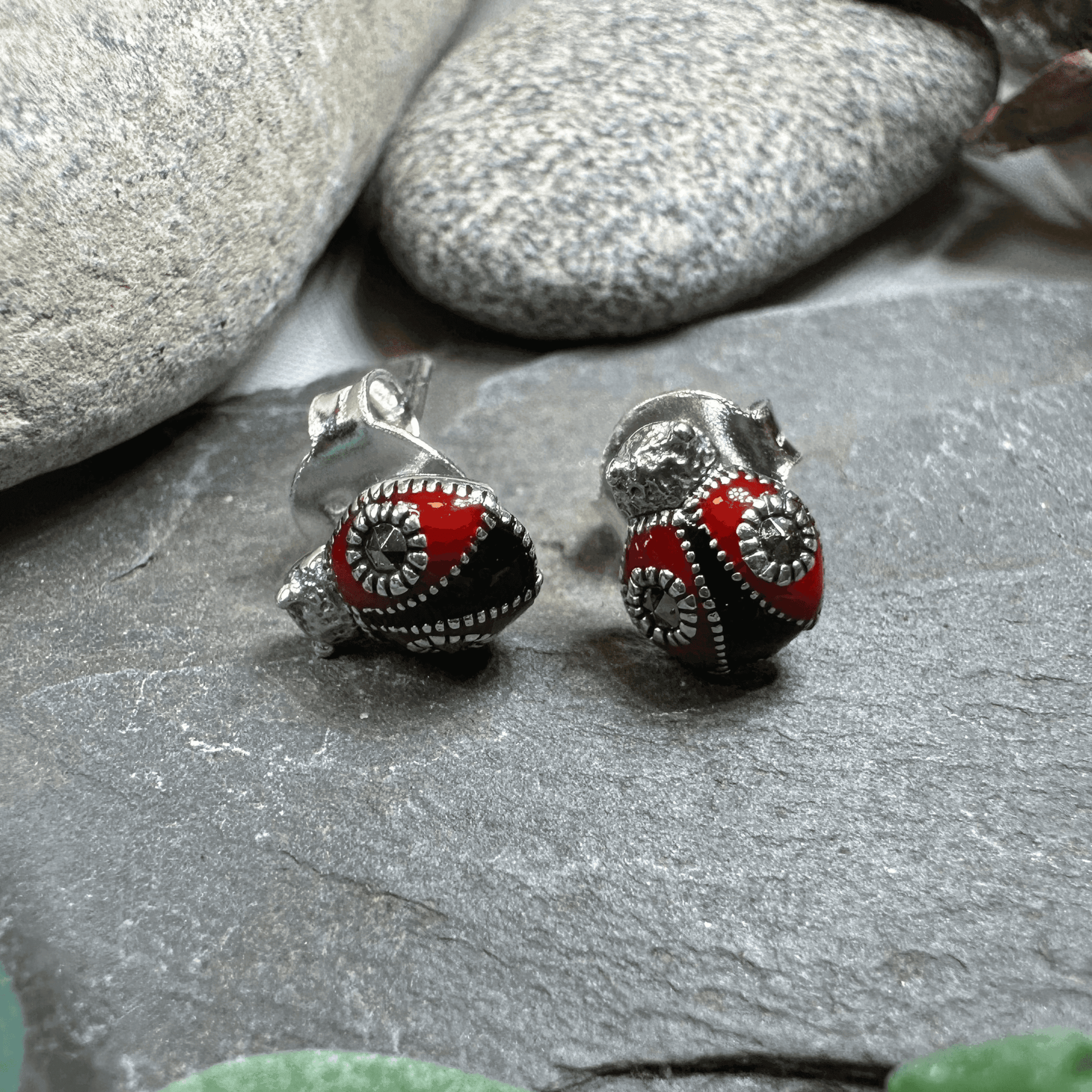 Lucky Ladybug Earrings - 