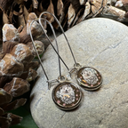 Blissful Hedgehog Art Earrings