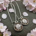 Blissful Hedgehog Art Earrings