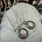 Blissful Hedgehog Art Earrings