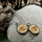 Autumn Nap Fox Earrings - 