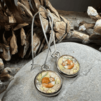 Autumn Nap Fox Earrings - 