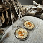 Autumn Nap Fox Earrings - 