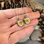 Autumn Nap Fox Earrings
