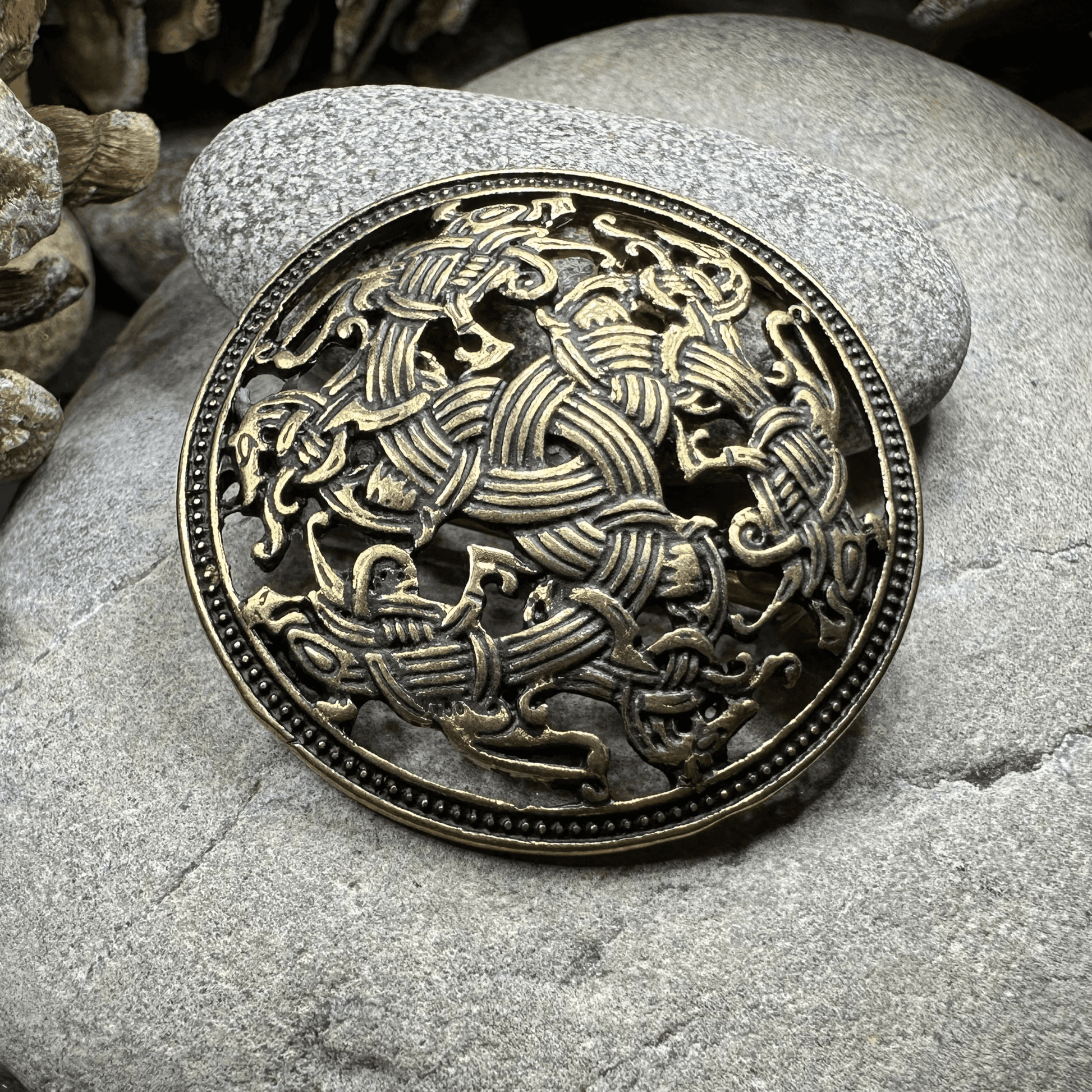 Ringerike Viking Brooch - 