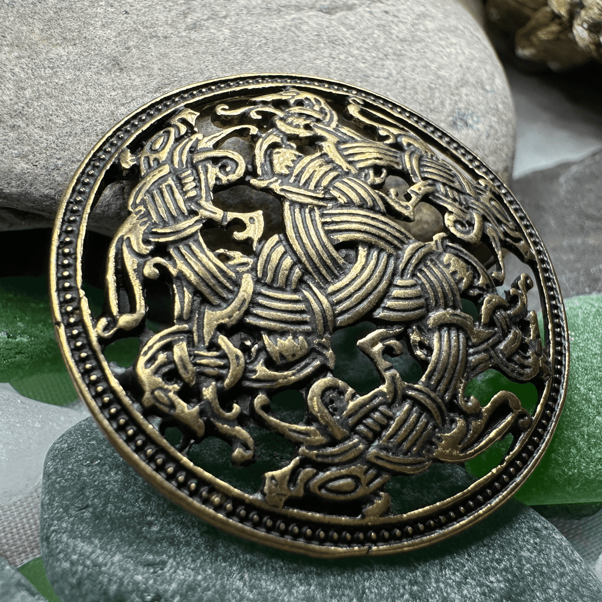 Ringerike Viking Brooch - 