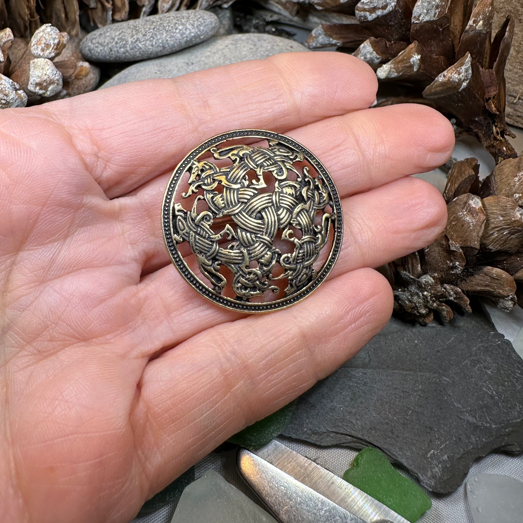 Ringerike Viking Brooch