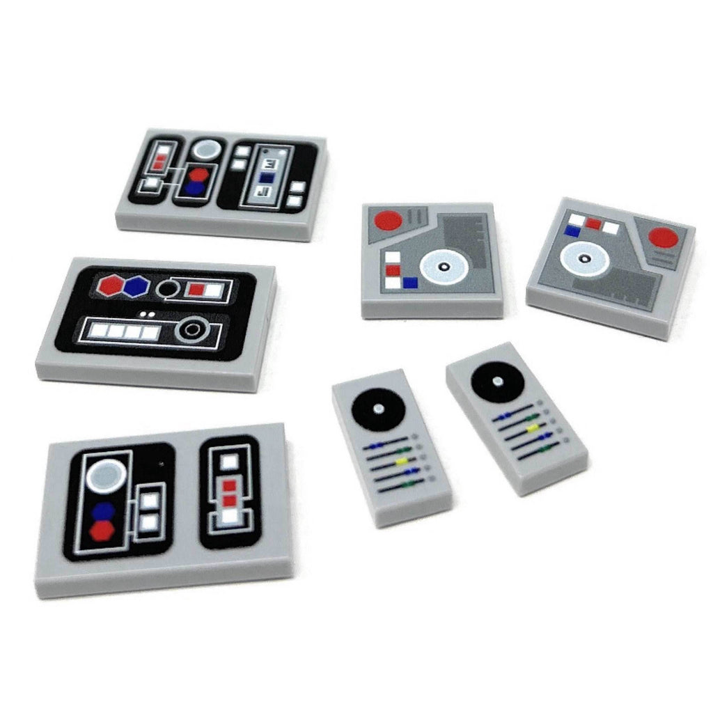 Control Panel Pack (Series 1) made using LEGO parts - B3 Customs - 