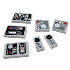 Control Panel Pack (Series 1) made using LEGO parts - B3 Customs - 