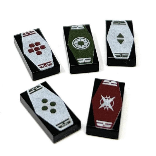 Sabacc Cards Pack made using LEGO parts - B3 Customs - 