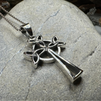Trinity Celtic Cross Necklace