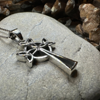 Trinity Celtic Cross Necklace