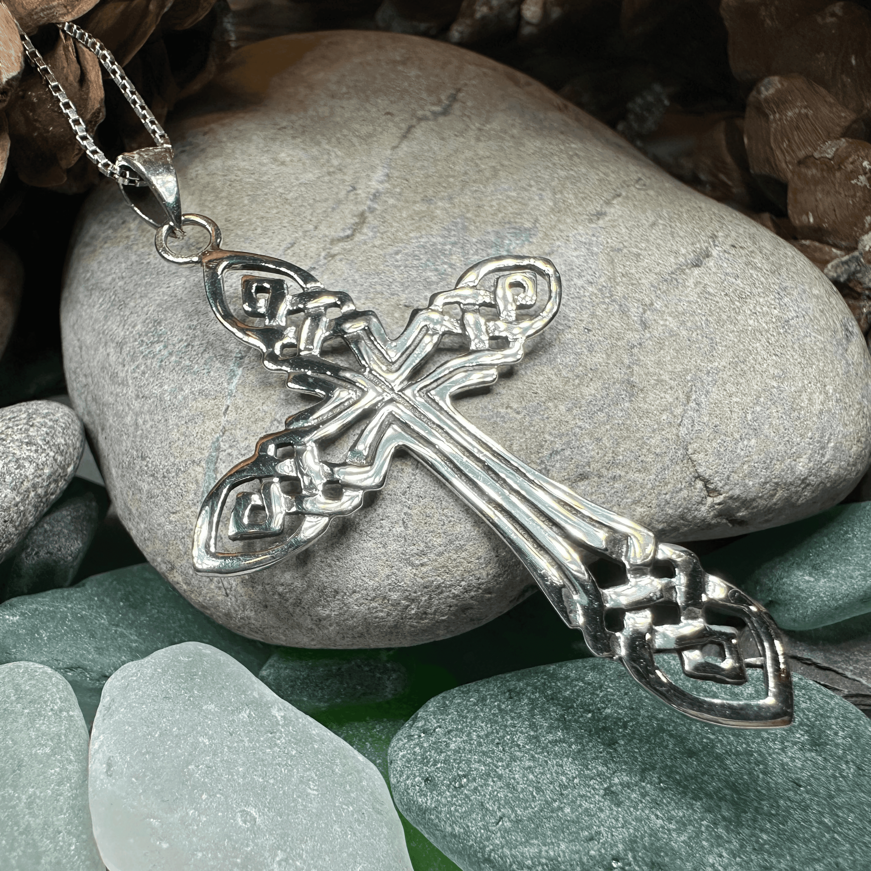 Joleen Celtic Cross Necklace - 
