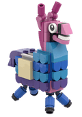 Party Llama - Custom Building Set using LEGO parts, B3 Customs - 