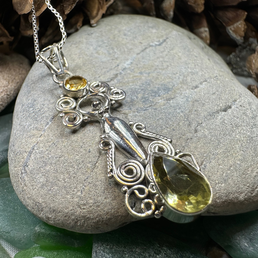 Rising Goddess Necklace