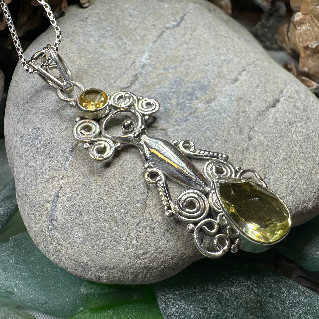 Rising Goddess Necklace