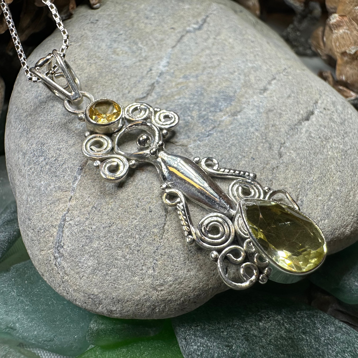Rising Goddess Necklace