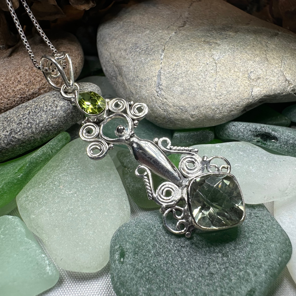 Rising Goddess Necklace
