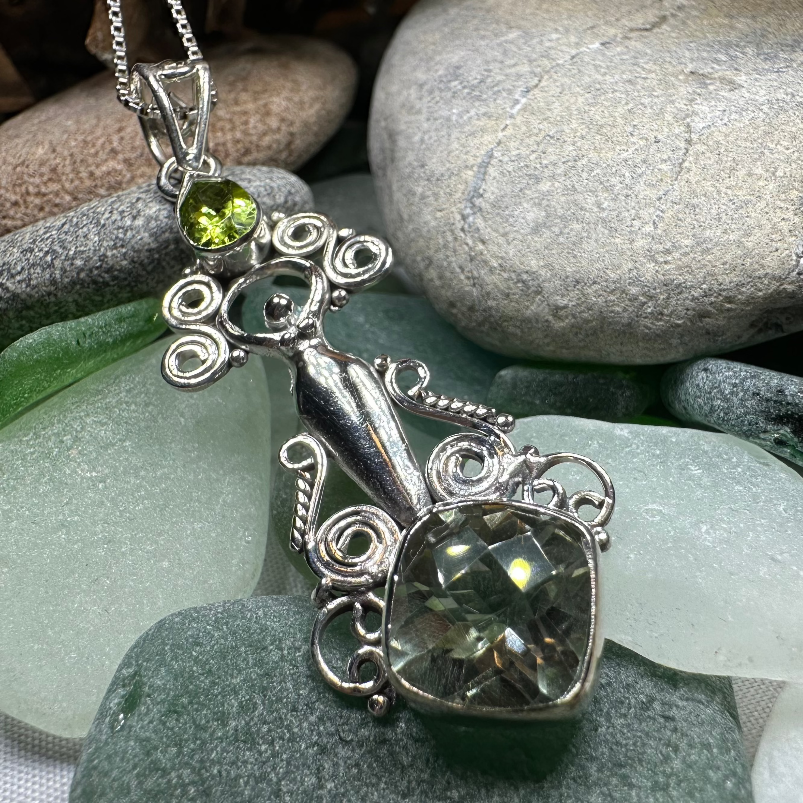 Rising Goddess Necklace