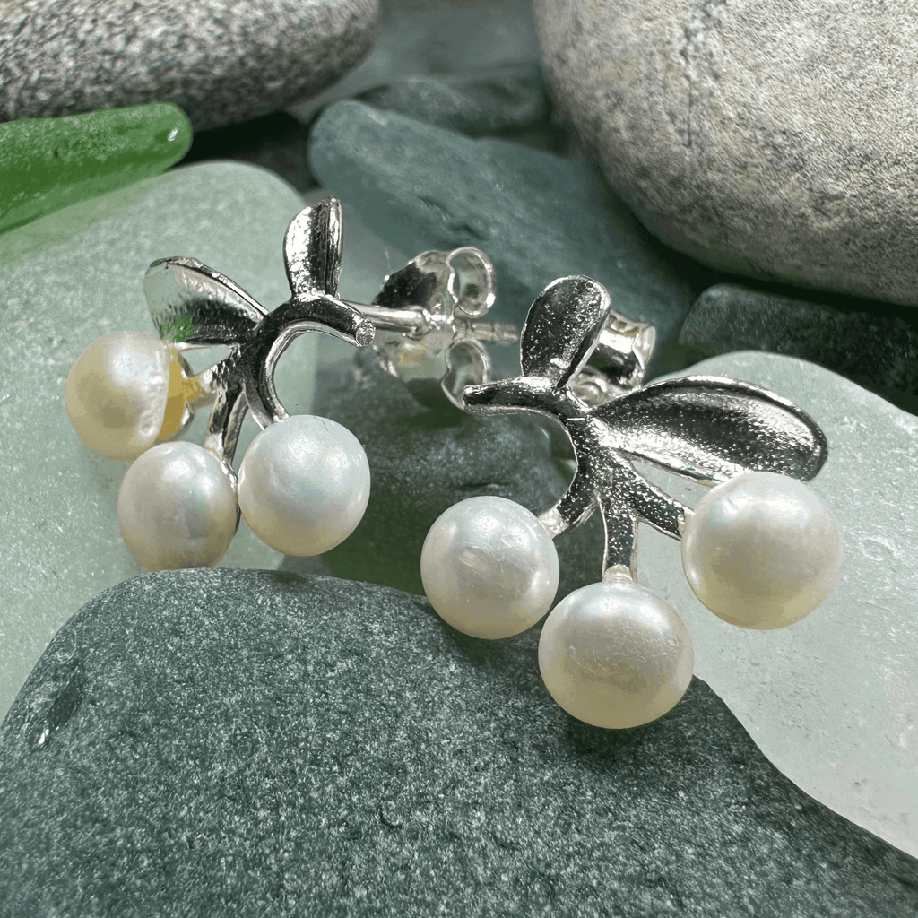 Pearl Bayberry Earrings - 