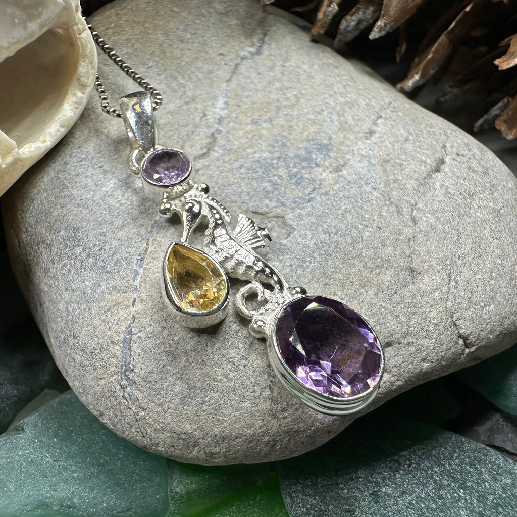 Seamist Seahorse Necklace
