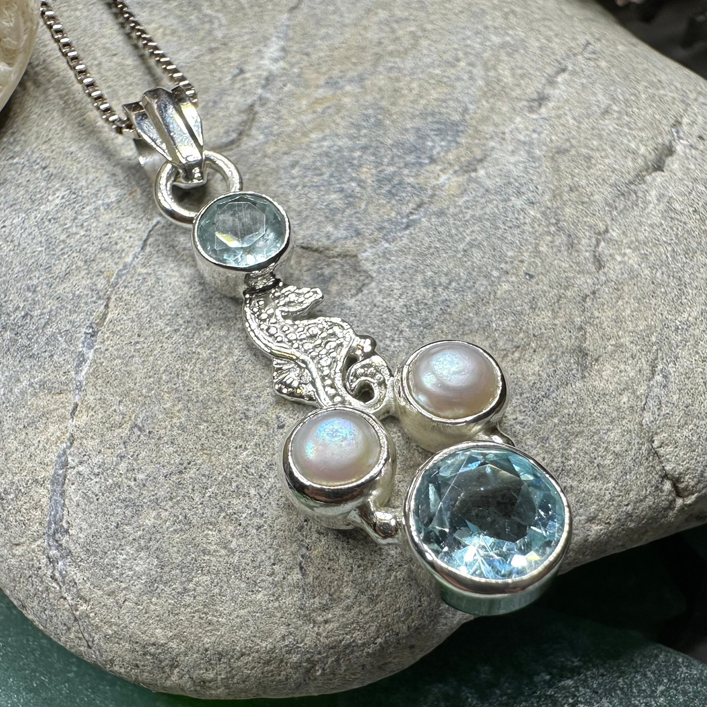 Seamist Seahorse Necklace