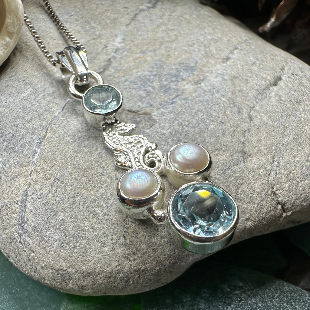 Seamist Seahorse Necklace