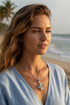 Seamist Seahorse Necklace