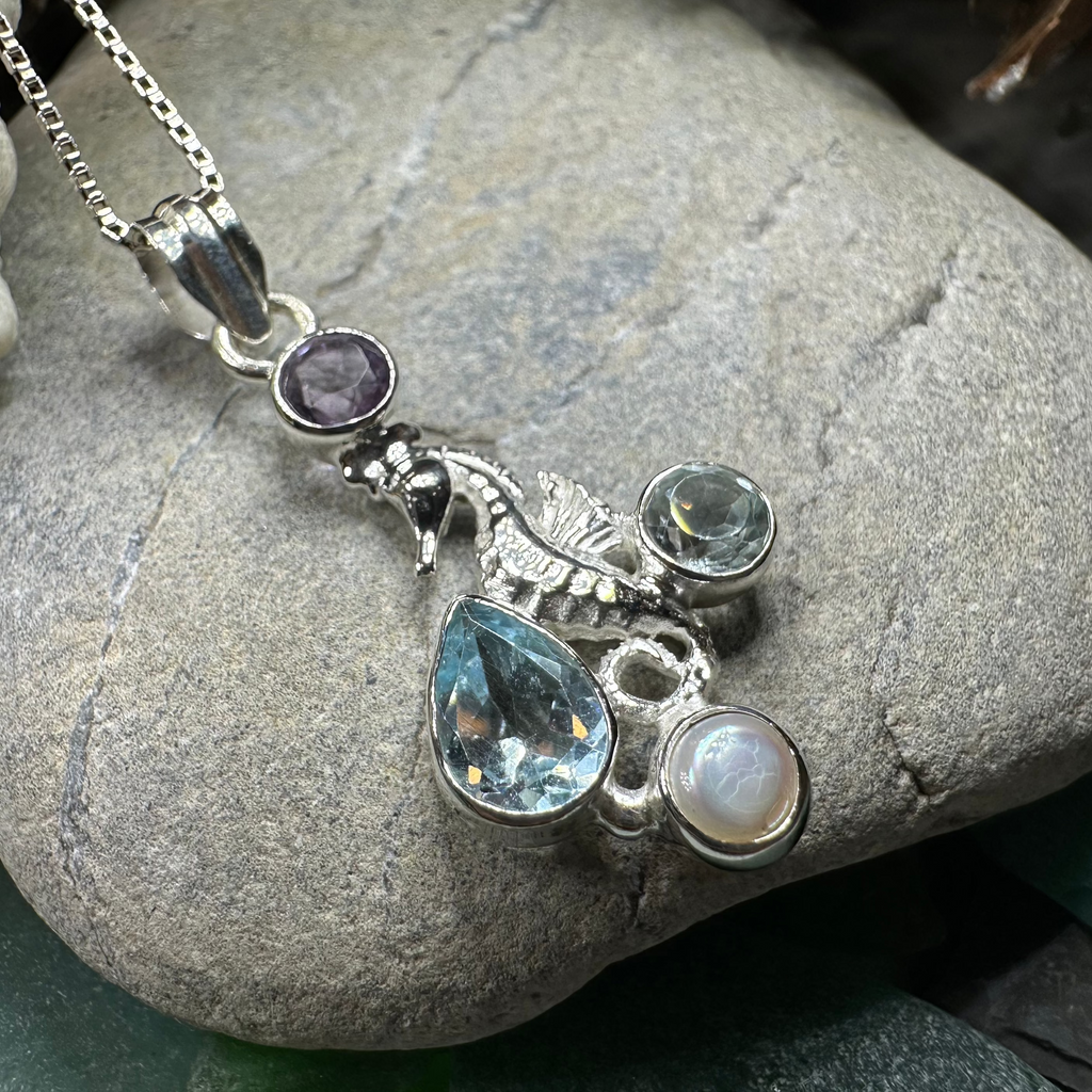 Seamist Seahorse Necklace
