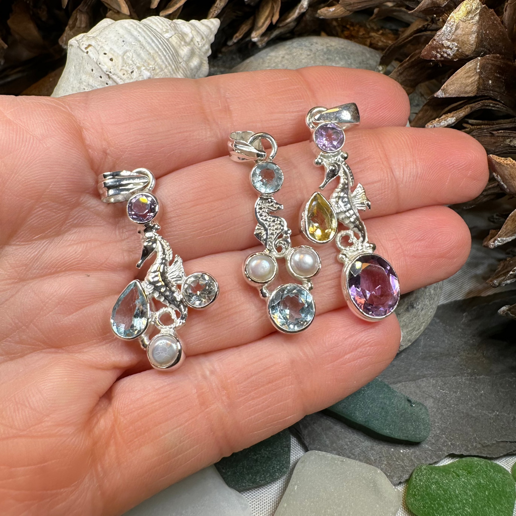 Seamist Seahorse Necklace
